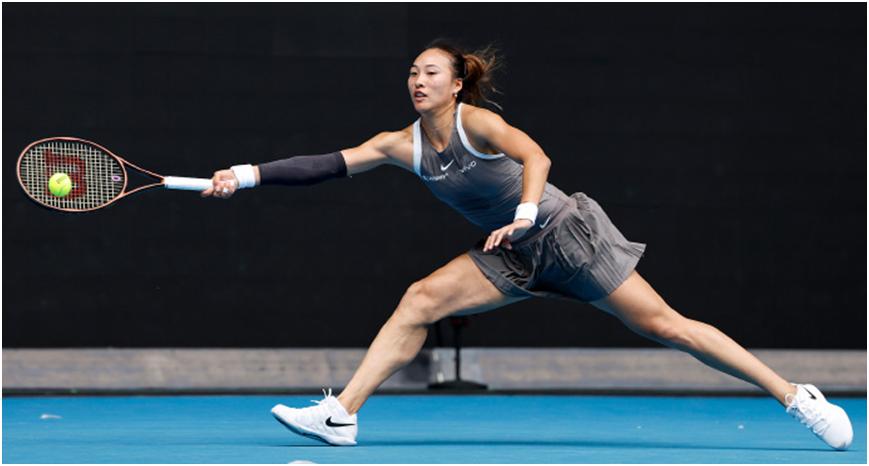 起亚坚持卓越和不断创新的理念，与澳网健儿身上的品质不谋而合
郑钦文在2025年澳