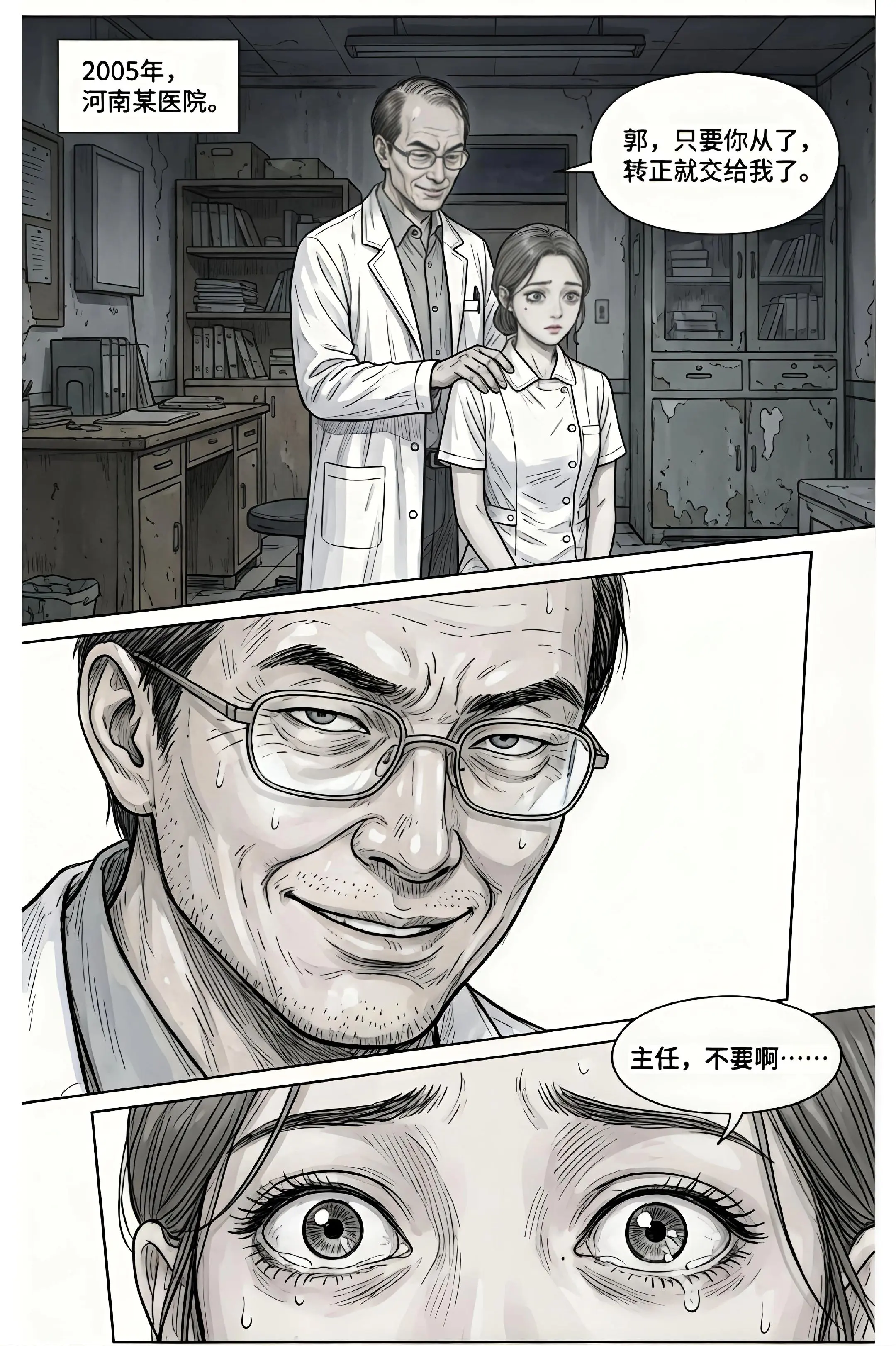 “为了区区一个转正名额…”