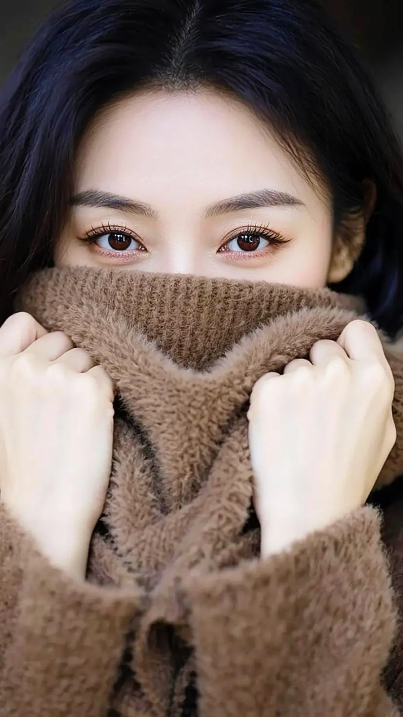 毛绒氛围感自拍
