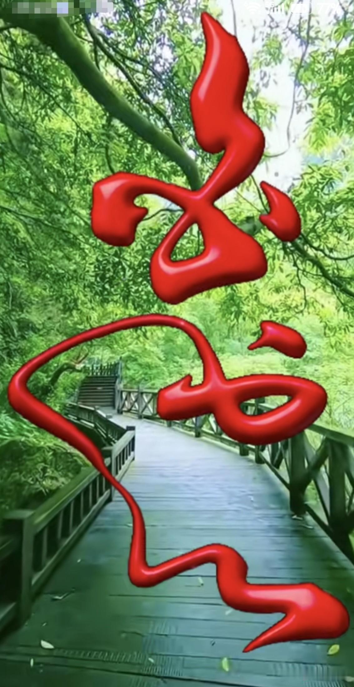 这两个字大气飘逸，龙飞凤舞，哪位高人能认出是啥