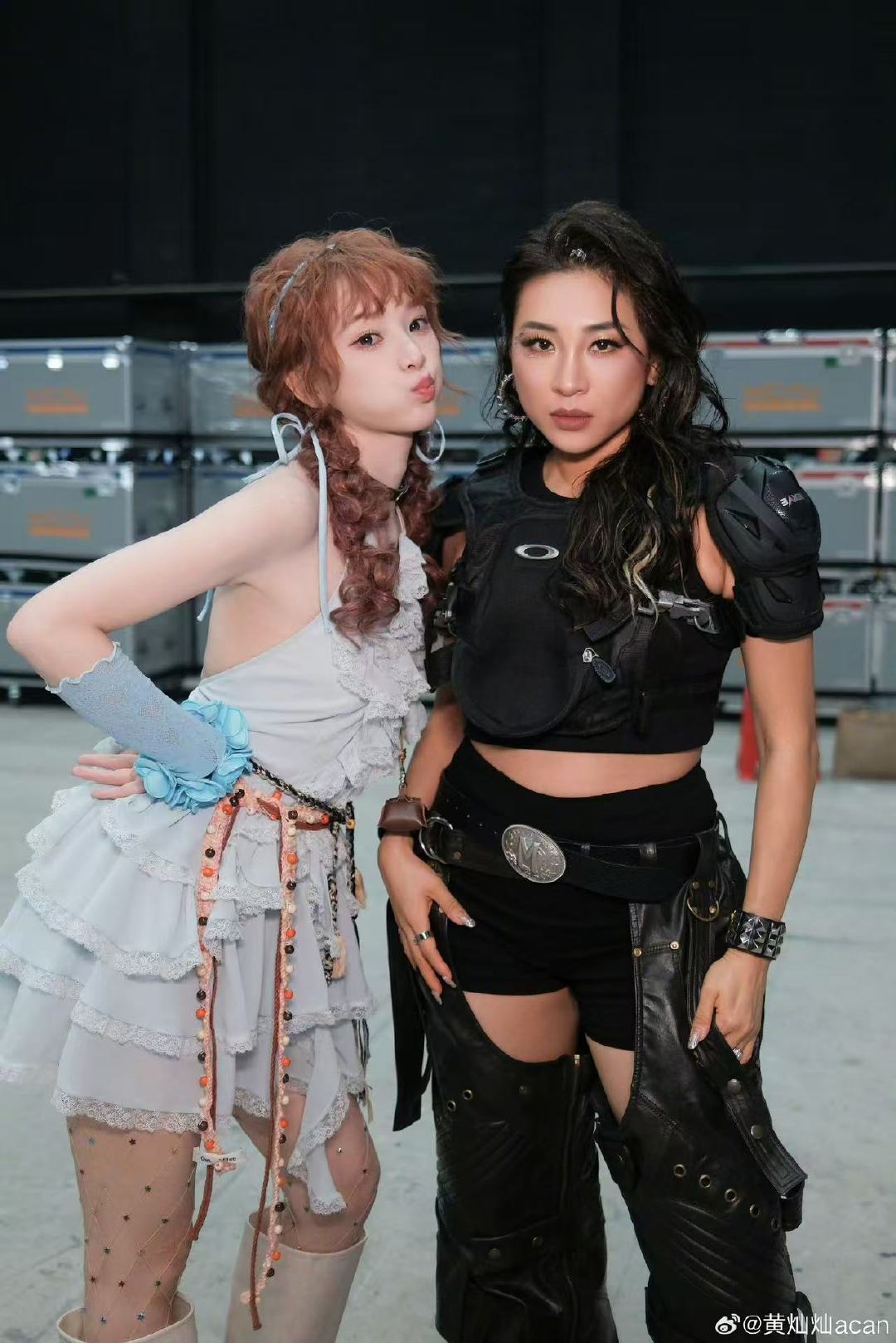 黄灿灿女孩们好美黄灿灿晒浪姐18宫格合照都好美 
