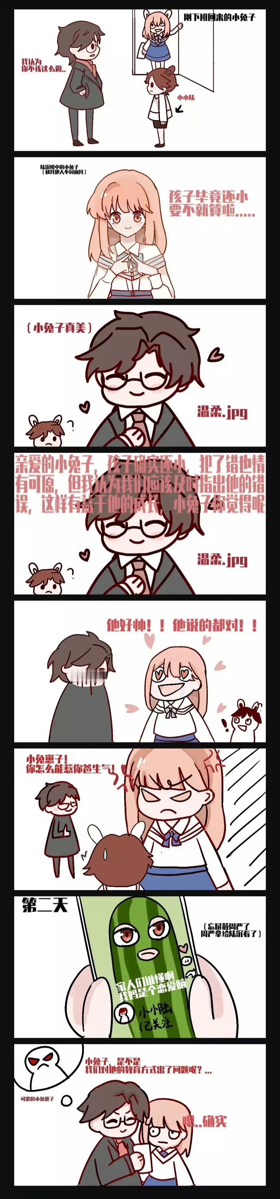 🐱 | 当孩子犯了错——陆沉篇太太：LOFTER—为白柳献上心脏 光与夜之恋陆