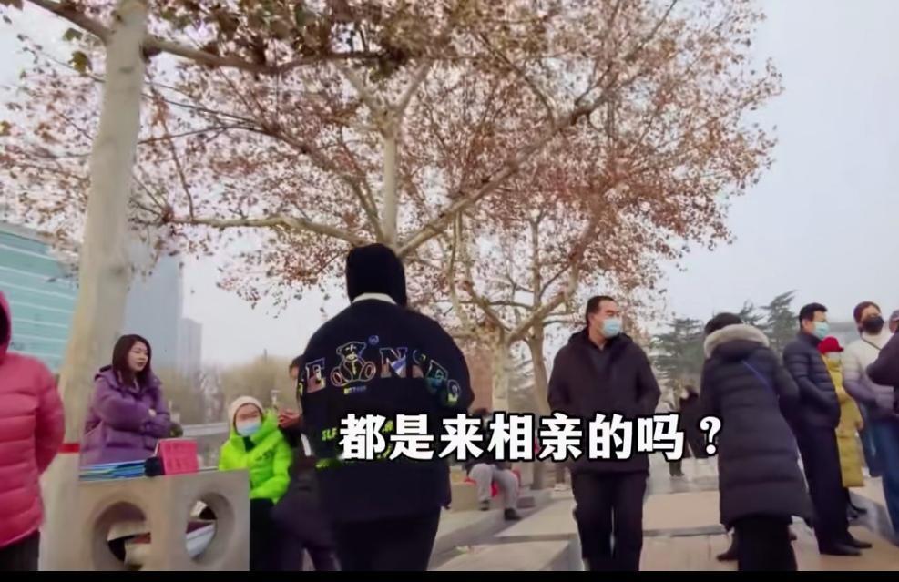 现在每座城市，似乎都有一个公园相亲角，一到周六可热闹啦！去现场看了一下，有一个共