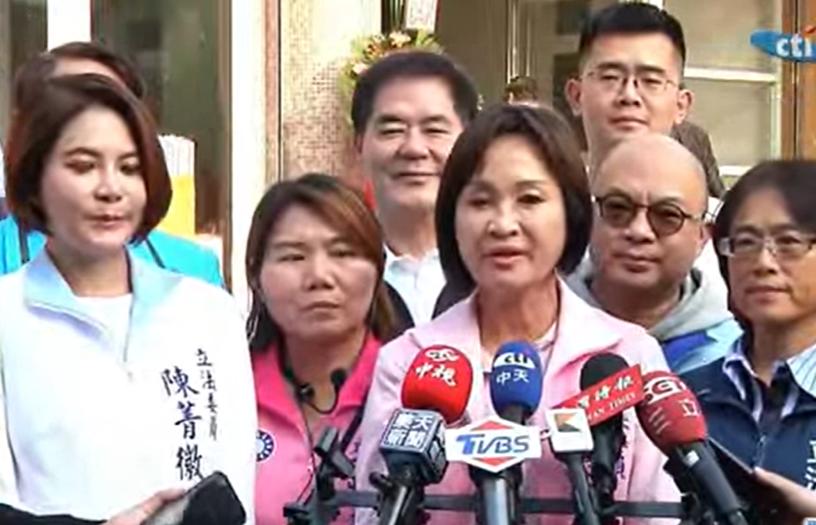 最新民调全输给民进党对手  柯志恩：不会参考

针对今天（29日）新公布的一份民