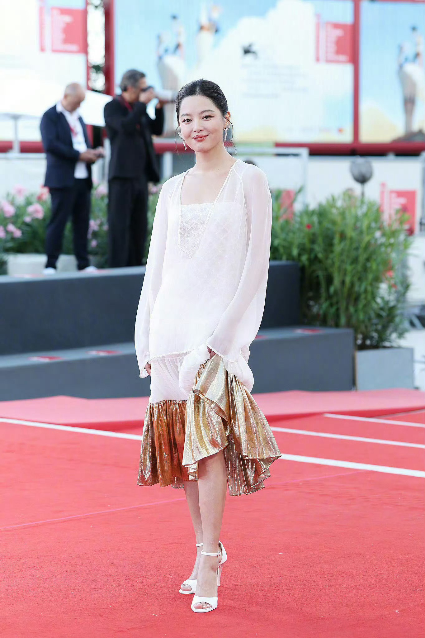 辛芷蕾 第82届威尼斯电影节闭幕式CHANEL 2025秋冬高定 ​​​