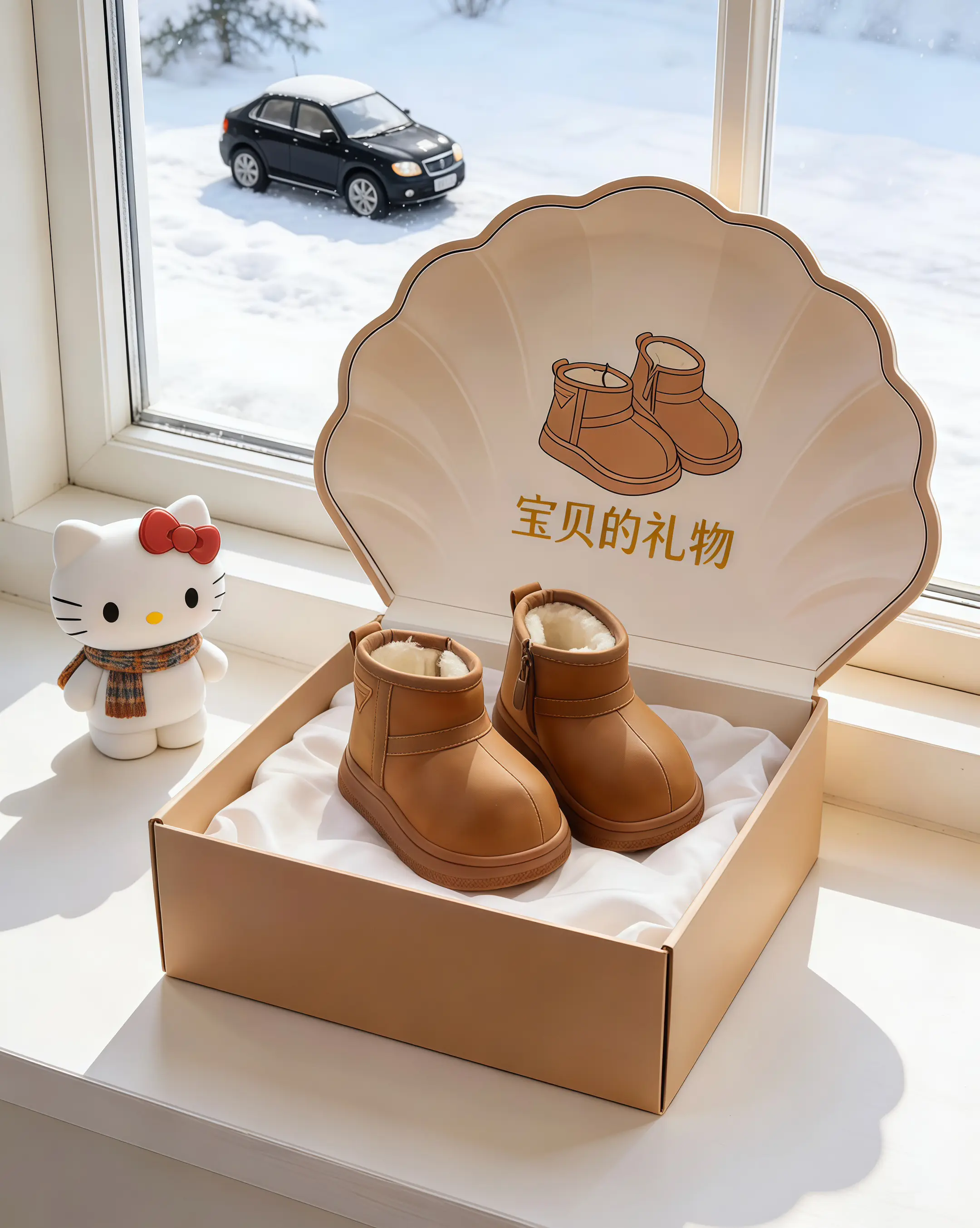 哎呦喂你鞋真好看 宝宝雪地靴 儿童雪地靴儿童鞋子推荐 童鞋