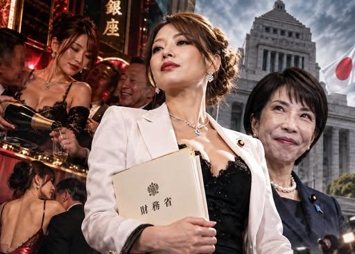 日本政坛上演魔幻一幕！高市早苗改组内阁，将银座资深妈妈桑白坂亚纪提拔为财务大臣政