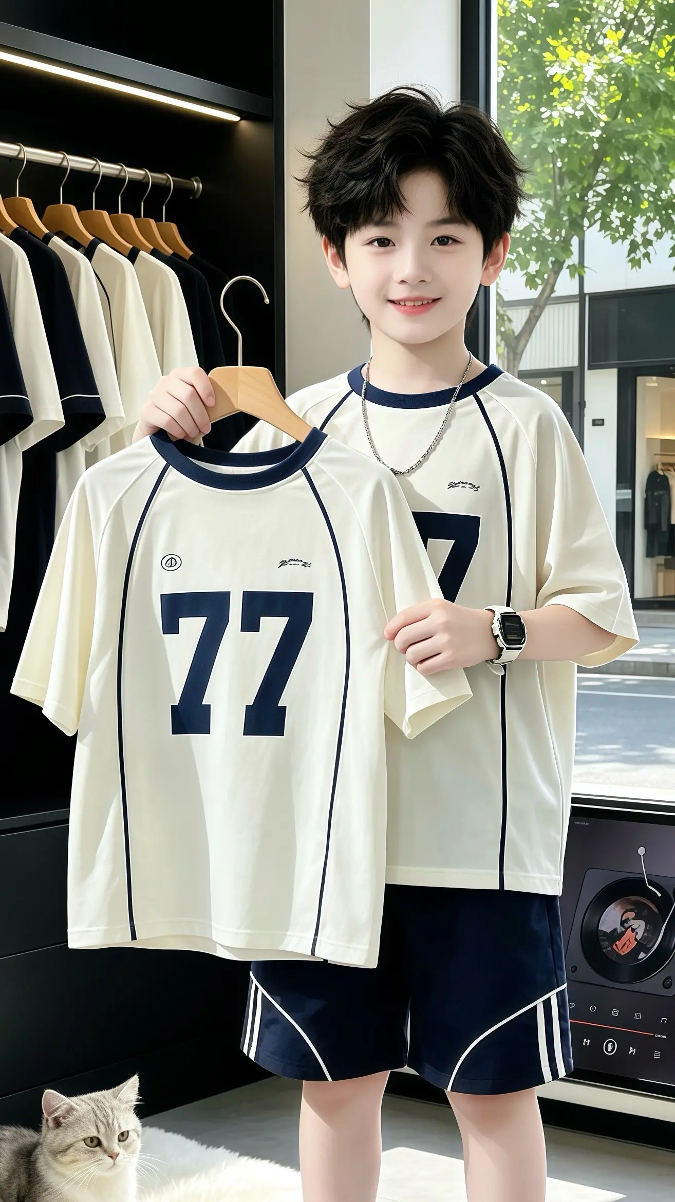 儿童松弛感穿搭 儿子夏季穿搭 童装气质套装 高品质童装童装