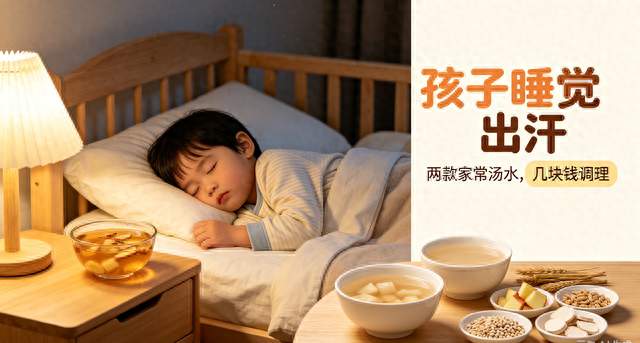 儿科护士私藏：孩子睡觉出汗，这两款汤水几块钱解决