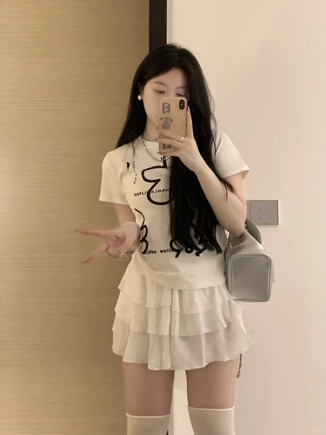 165/120 微胖穿搭 偏爱白色系