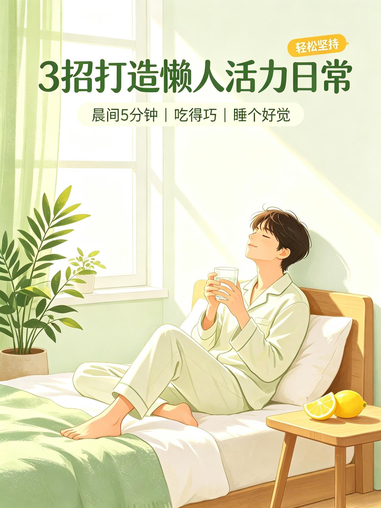 健康养生不再复杂！3招轻松打造「懒人友好」的活力日常 🌿
你是不是也经常收藏一