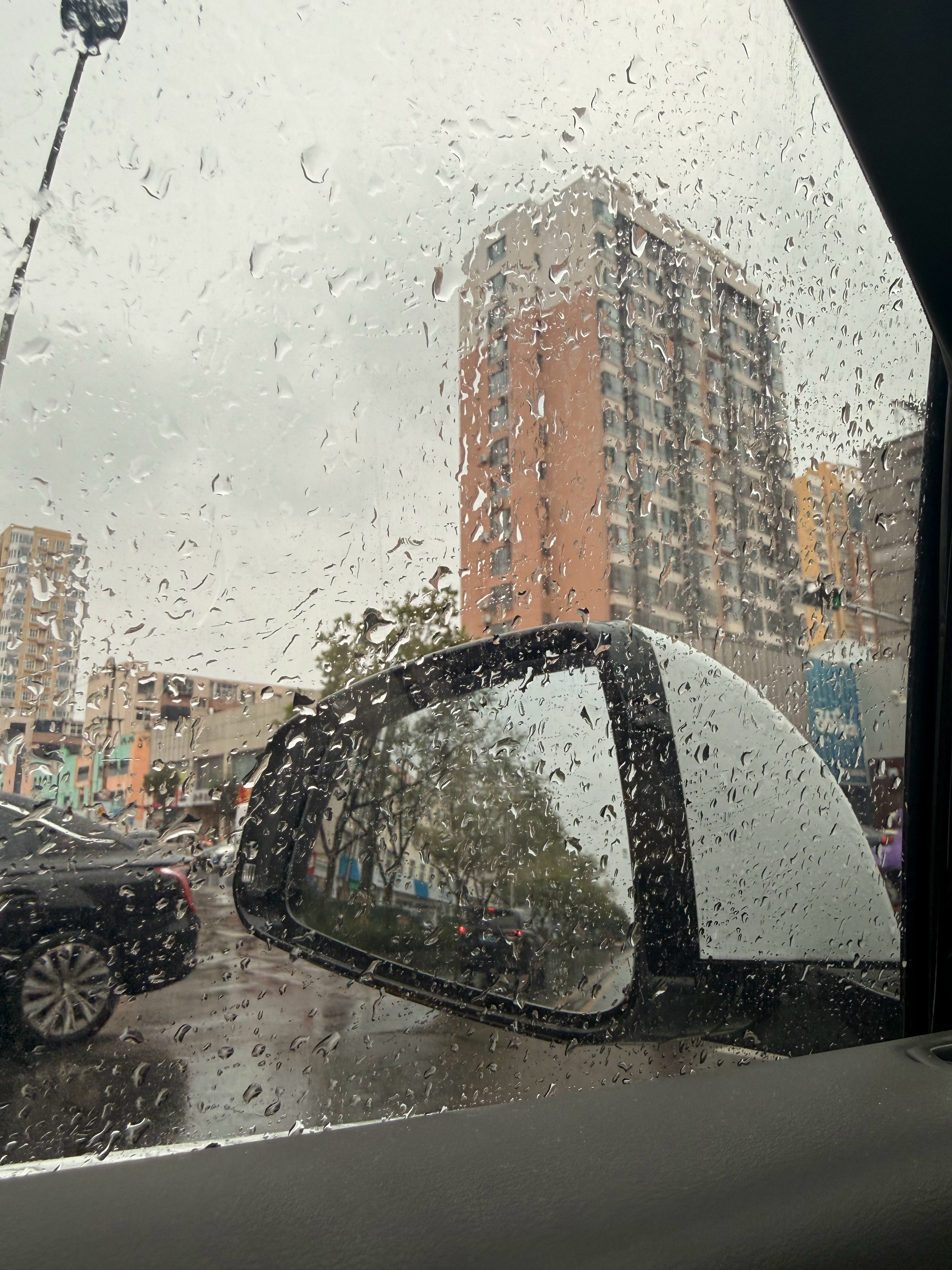 早啊朋友们，下雨了[泪] ​​​