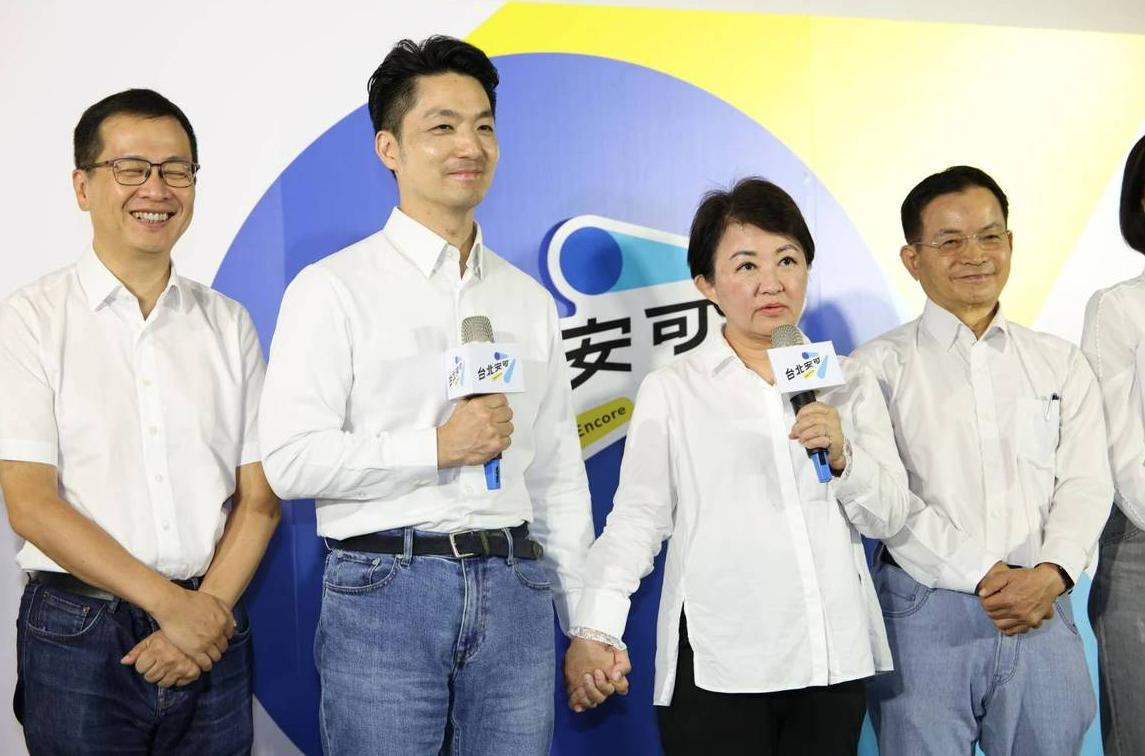 台湾地区“九合一”选举下月底开打，台北市长蒋万安把台中市长卢秀燕请出来当竞选总部