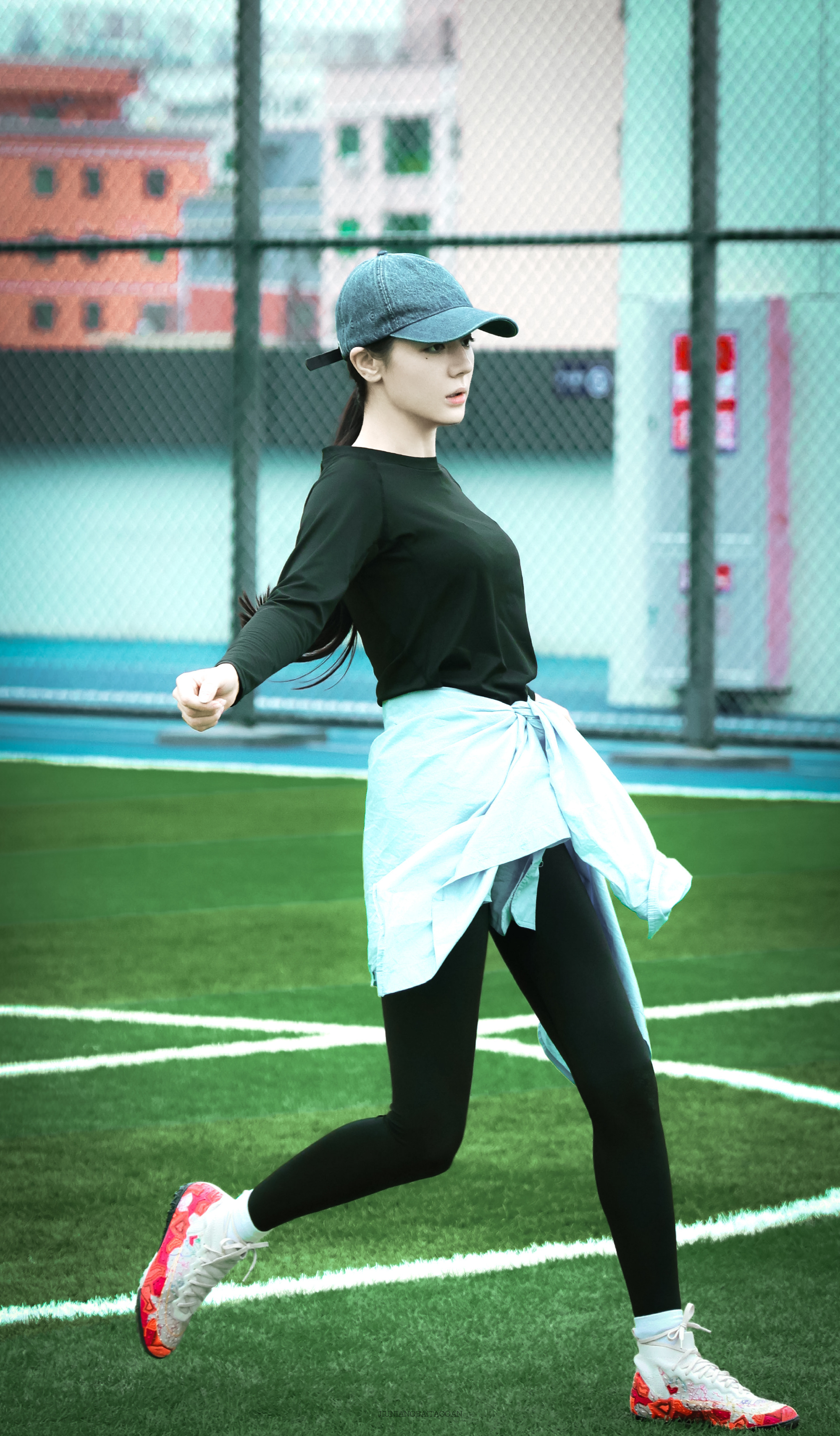 沉淀⚽️⛳️🏟️迪丽热巴功夫女足|张小斐迪丽热巴看到红牌的反应 dlrb周星驰