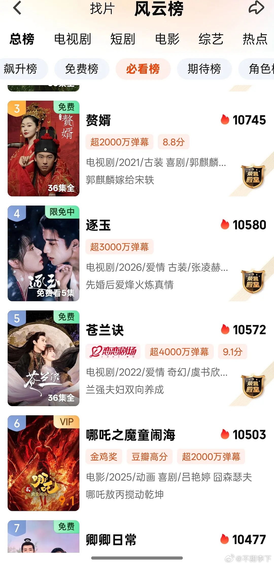 今天超苍兰决，超点那天超生万物 