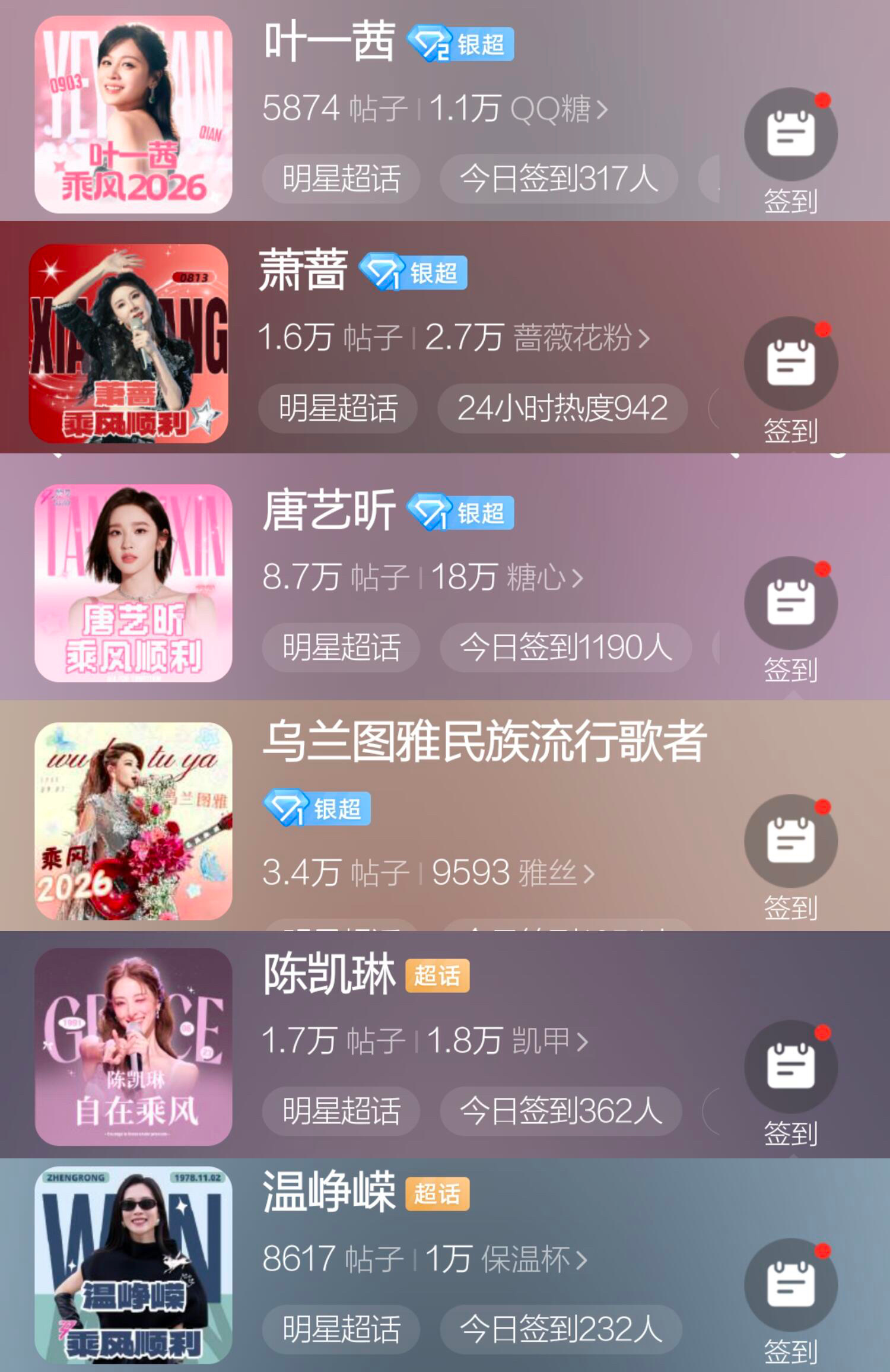 浪姐决赛前超话头像一览秀芬DNA动了 