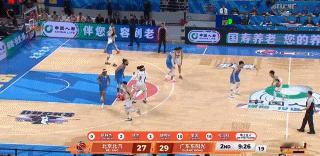 萨林杰妙传，徐杰将功补过。北京男篮vs广东男篮徐杰hll