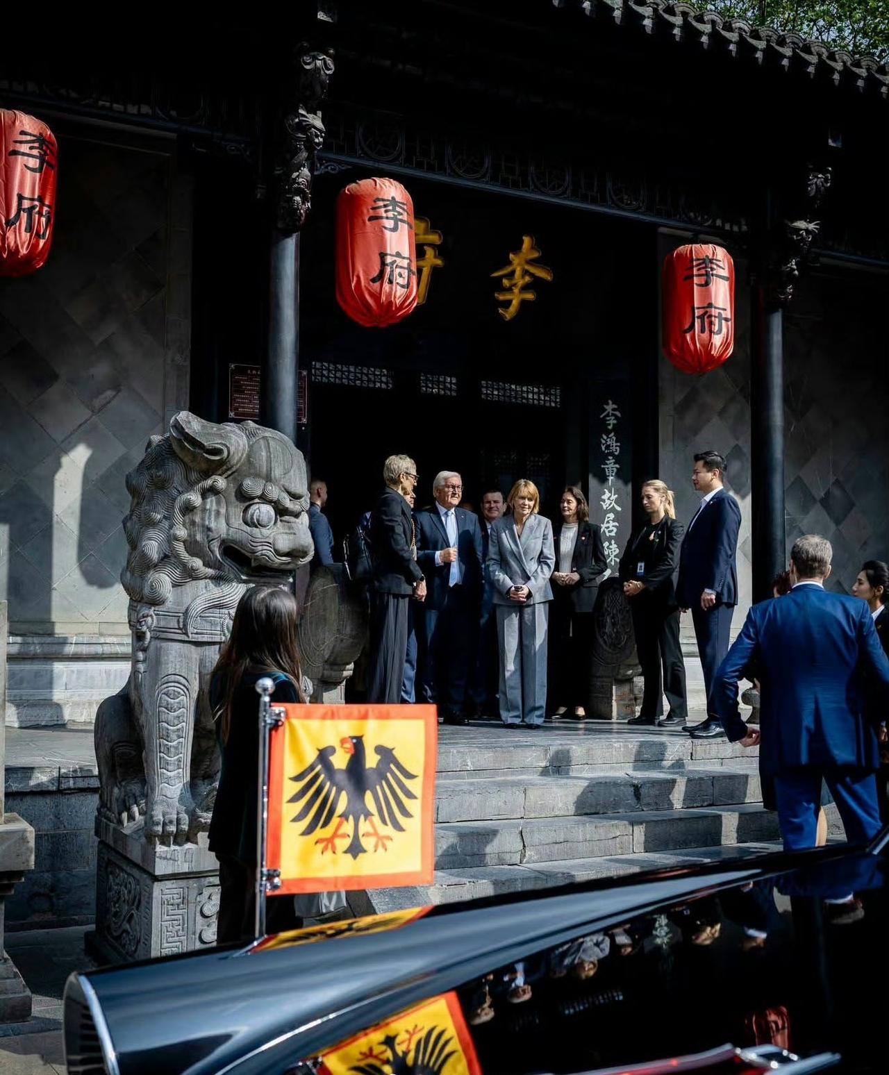 德国总统施泰因迈尔合肥参访。