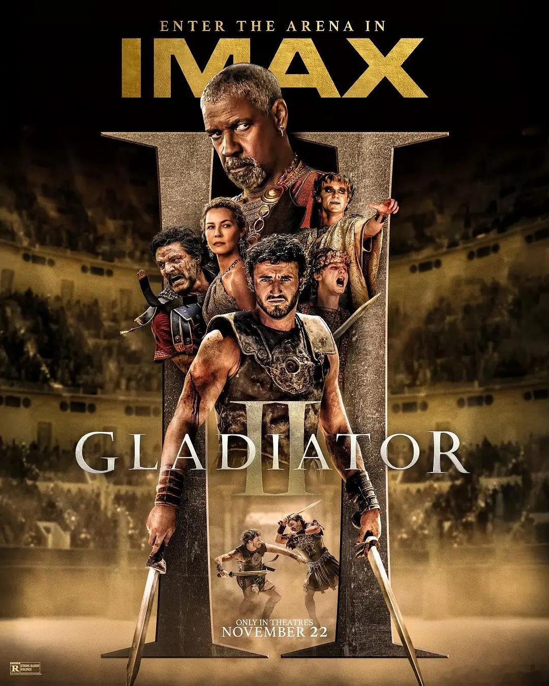 BD1080P蓝光特效字幕版！角斗士2 Gladiator II (2024)简