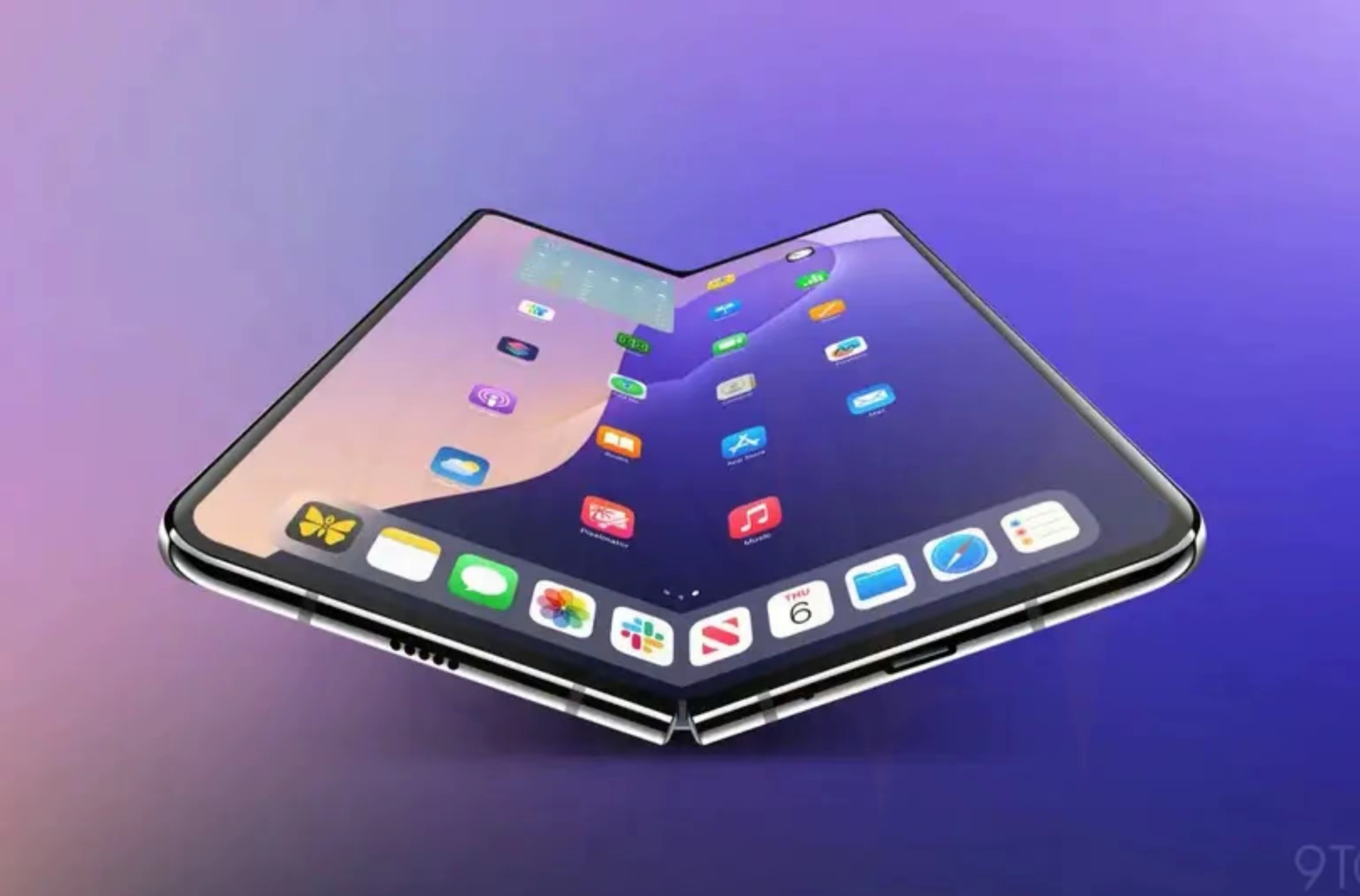 iPhone18Fold中框曝光  不出意外的话，苹果折叠屏手机的外观大概就长这
