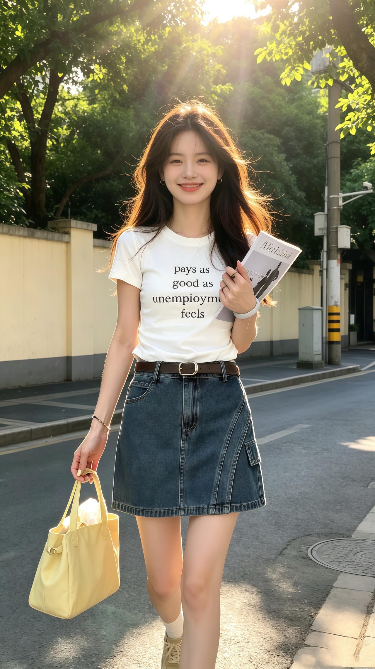 高腰显瘦复古牛仔裤洋气上档次 谁穿谁好看