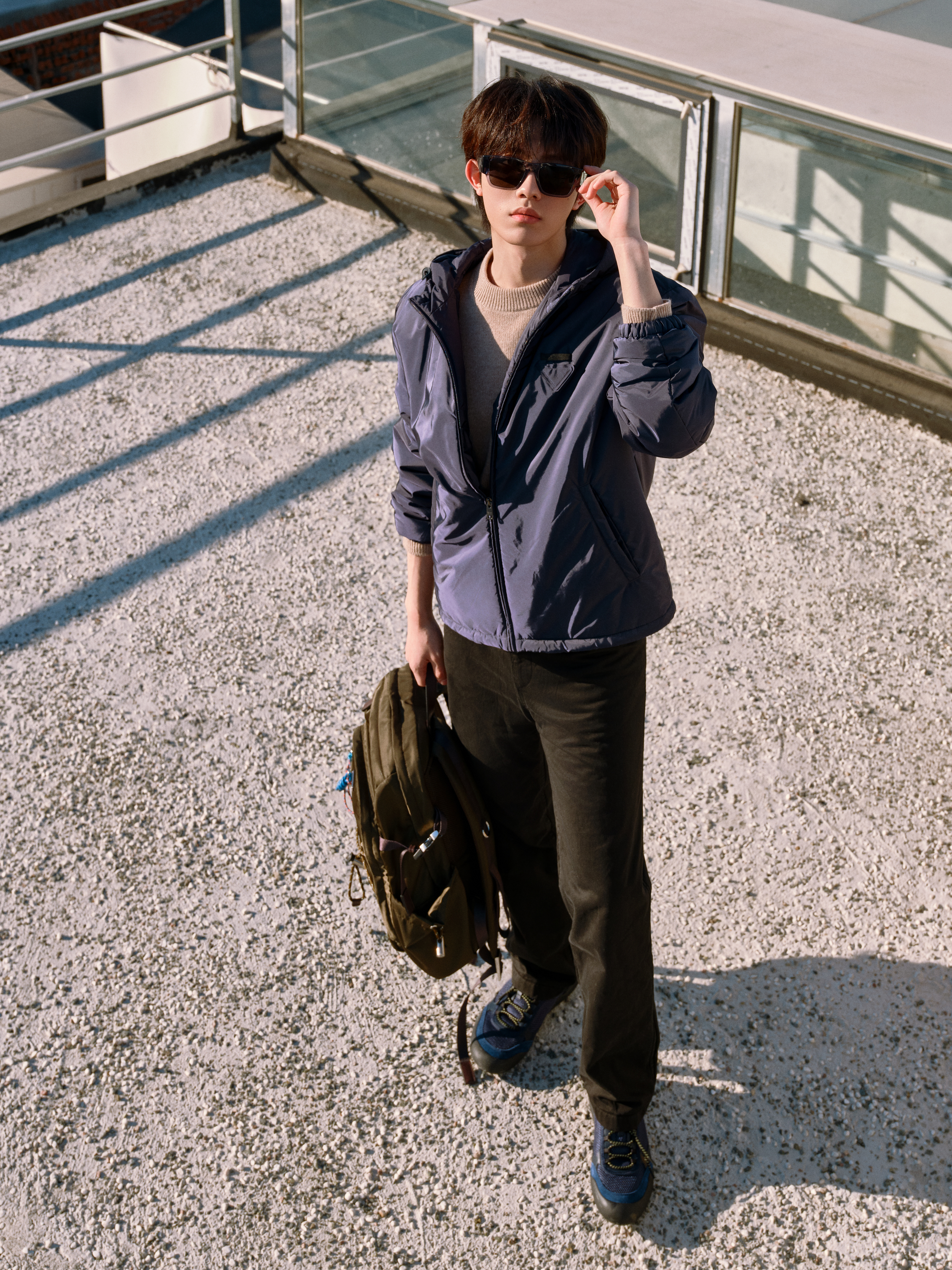 【苏新皓】苏新皓prada米兰时装周 苏新皓出发米兰时装周，TOP中的TOP苏新