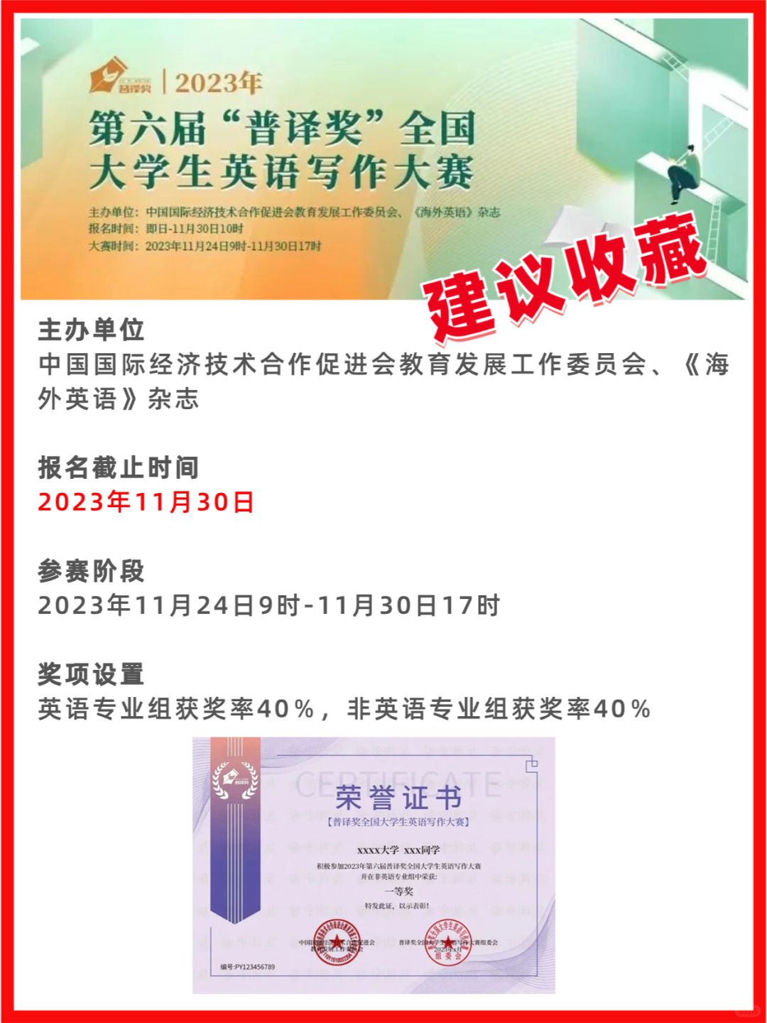 真心建议大家冲冲专业竞赛，综测多，不内卷