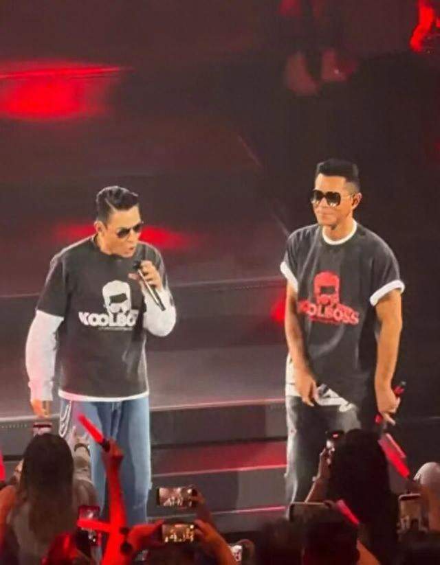 古天乐红馆开唱刘德华惊喜现身，两代天王同台上演港影交棒
