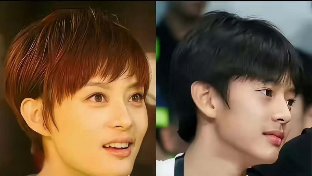 明明更像邓超，感觉在他儿子颜值上多少有点拉后腿了。 