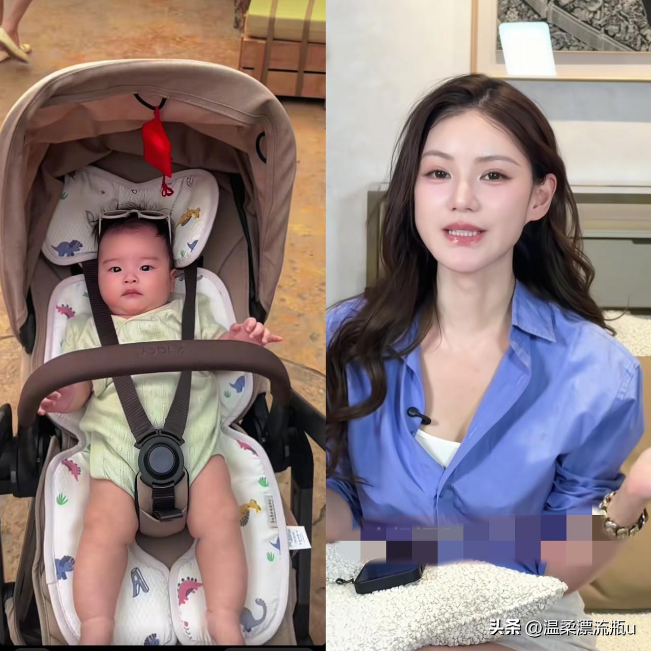 马筱梅第一次带着大眼萌娃出门玩咯！
小汪宝越长越聪明了，想出去玩就吵妈妈，这样妈