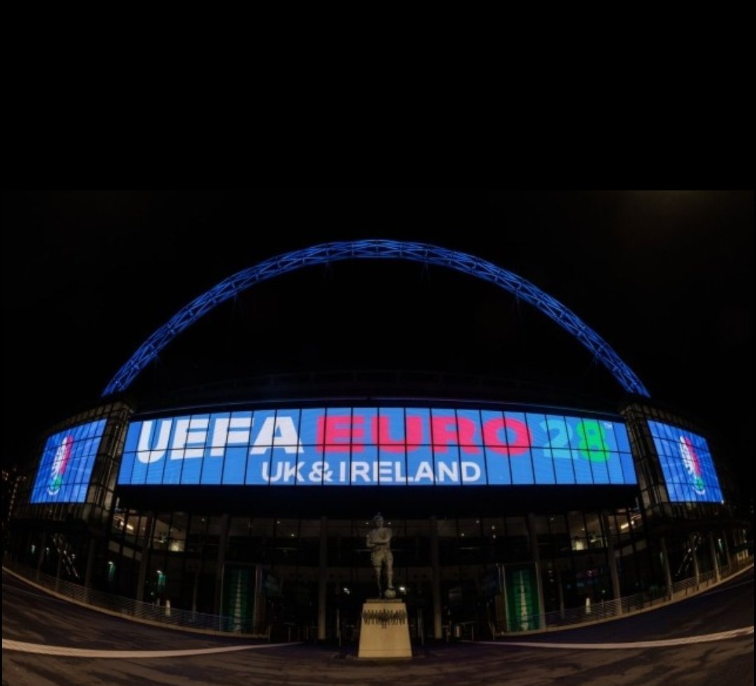 欧足联官宣2028欧洲杯赛程和举办场馆，赛事将在英国和爱尔兰的9座球场举行：伦敦