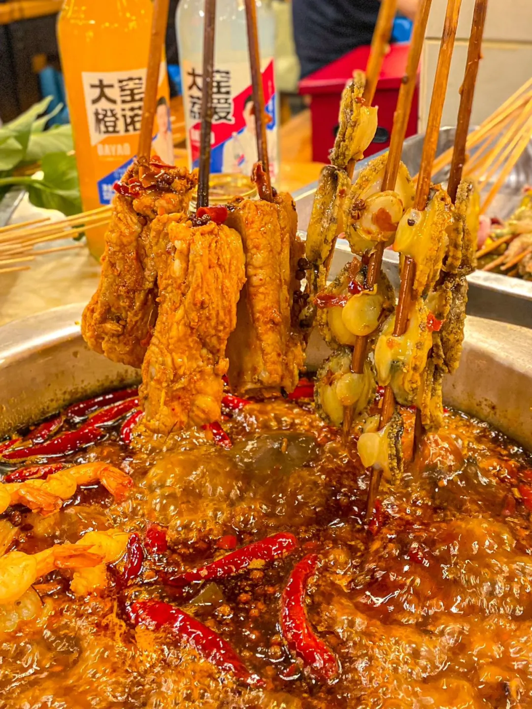 这家串串香的味道真的jujuju好吃😭