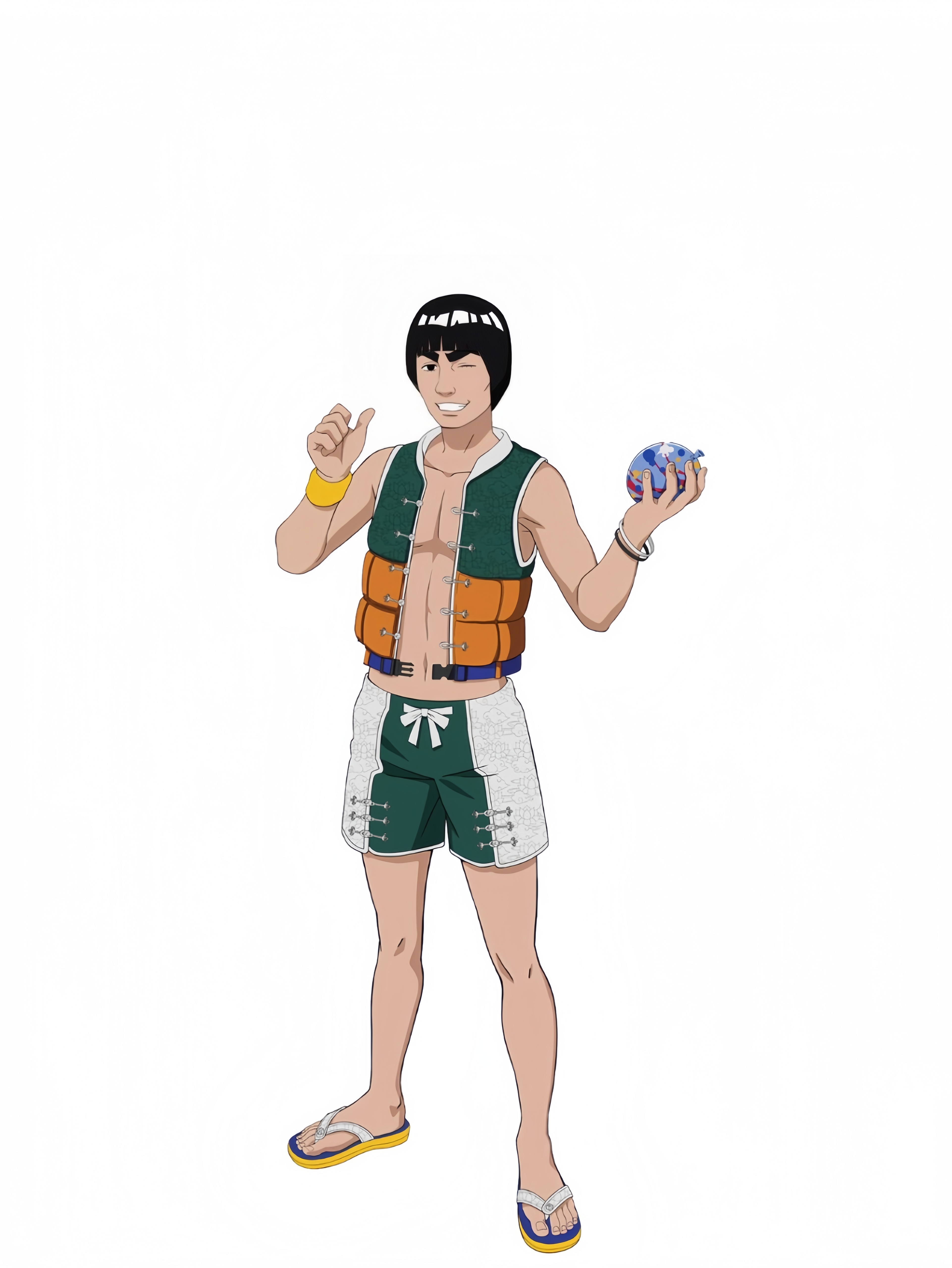 天气渐渐的开始热了 是夏天要来了吗⛱️分享一组『忍里』第三班高清立绘小李、天天、