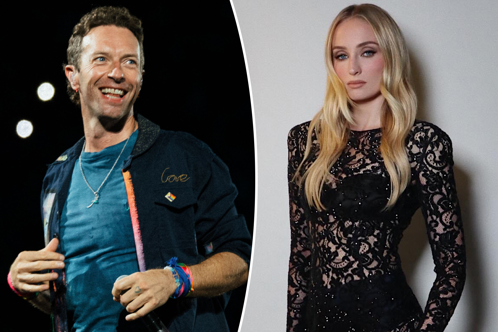 OMG！据英国《每日邮报》，Coldplay酷玩乐队48岁主唱马山芋Chris 