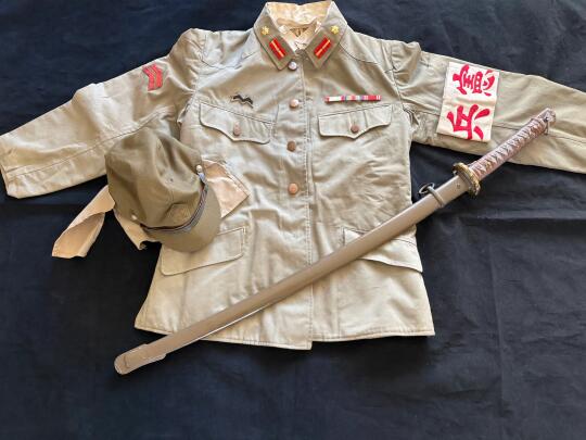 本馆藏品：牡丹江宪兵队本部服装