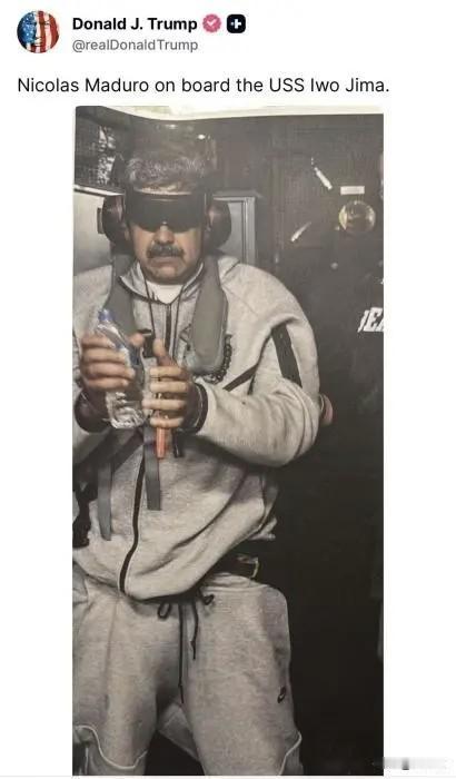 美军抓获委内瑞拉总统践踏主权国家，惦记他国的石油，这就是强盗！窃贼！抢劫犯！