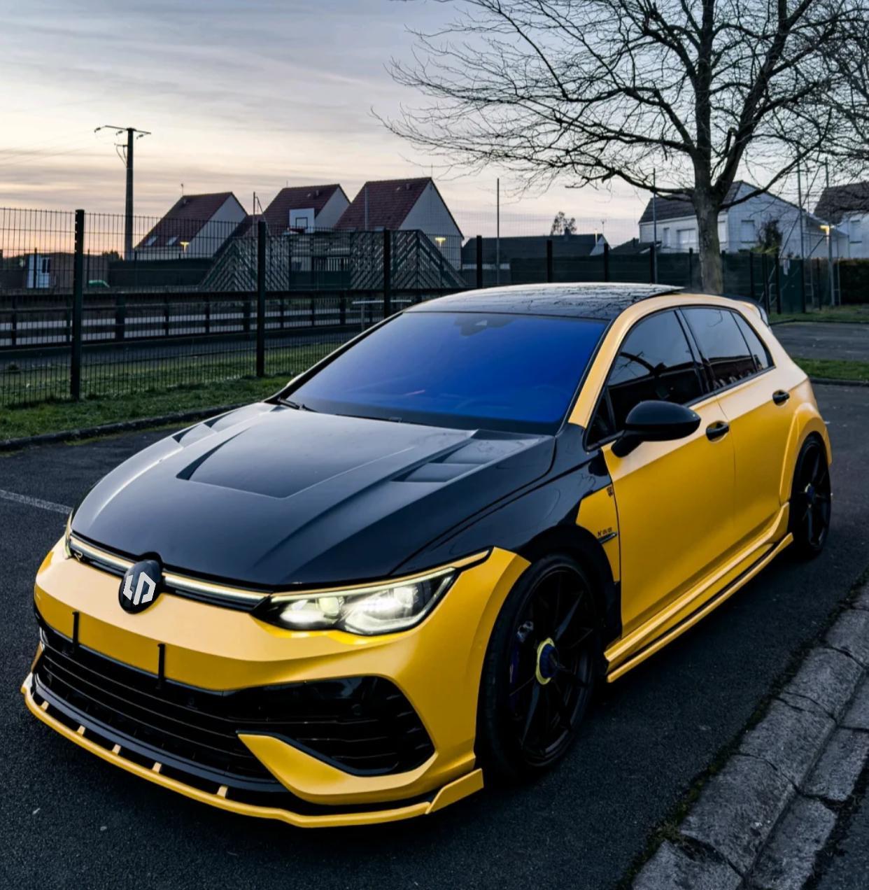 看到很多人说零跑lafa5很像高尔夫，突发奇想找了些改装过的狗夫照片，把零跑的标