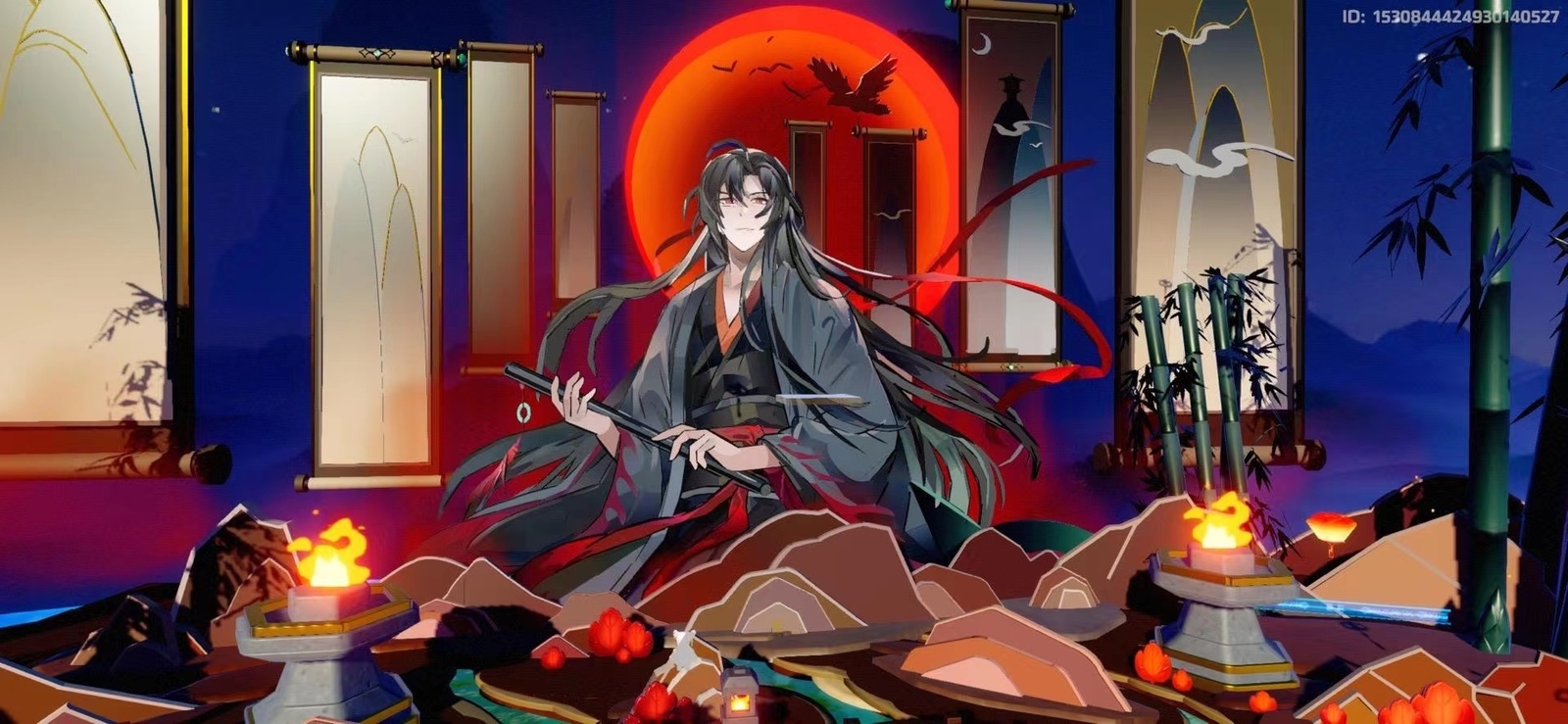 #游戏里有自己的魔道祖师#这是吸引我去吗？拜见夷陵老祖 ​​​