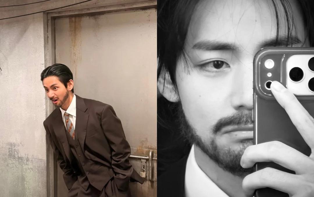 金泰亨 ｜超颠覆的一组
Wow！！！完全颠覆形象的一组！V 金泰亨一改往日形象化