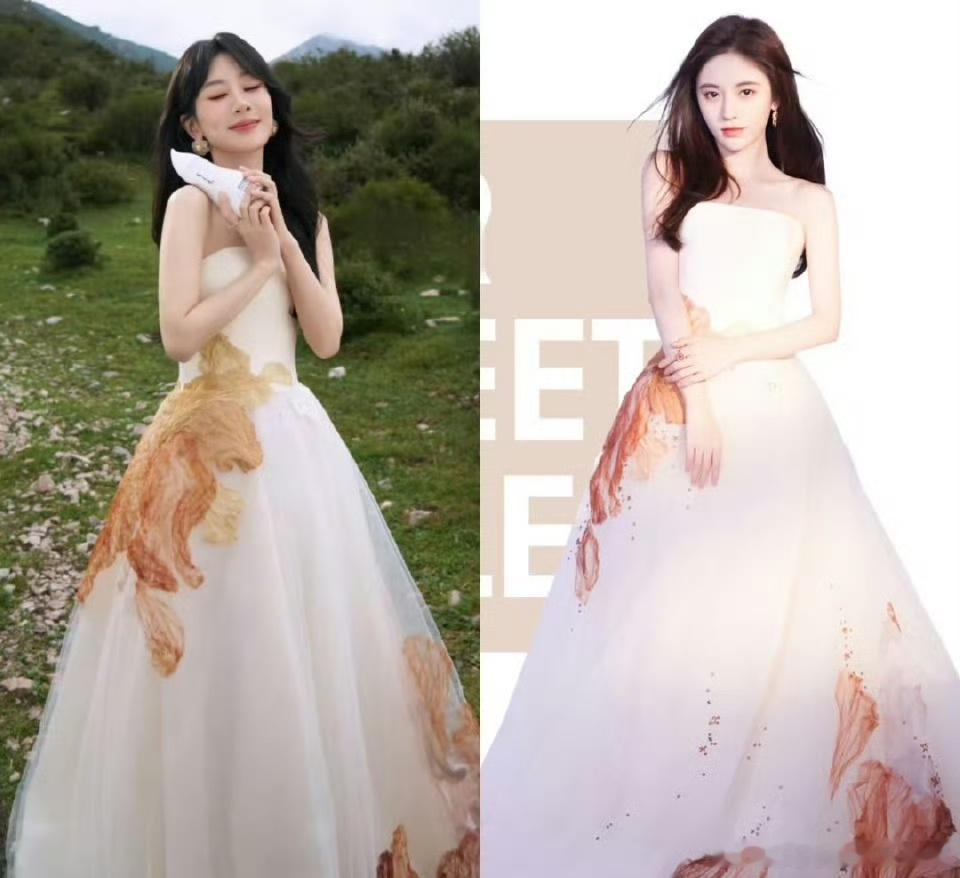 杨紫、鞠婧祎同款裙子，Pick谁表现力？ ​​​