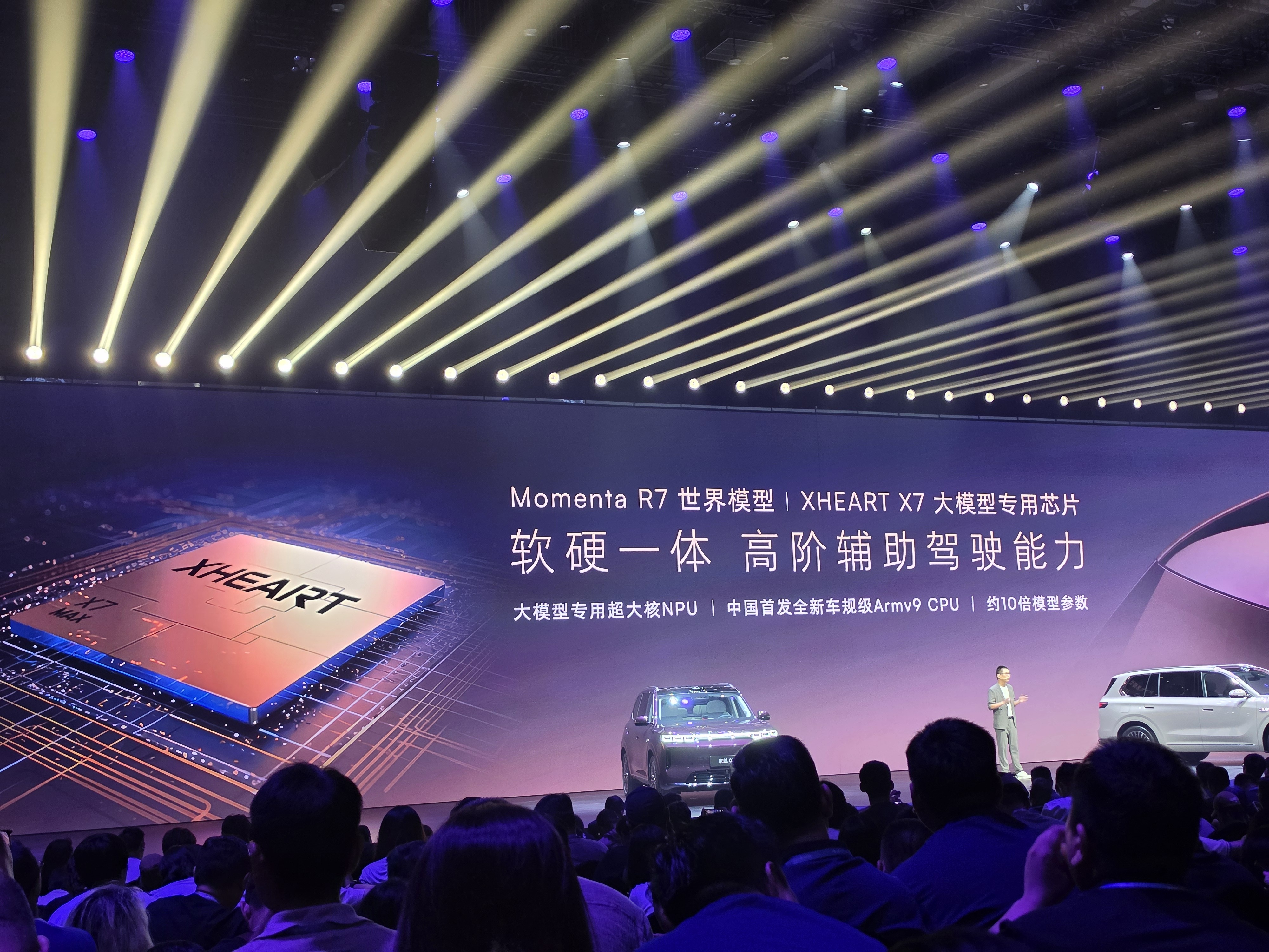 之前坦克300用的Orin Y也实现了不错的城区NOA现在Momenta我看R7