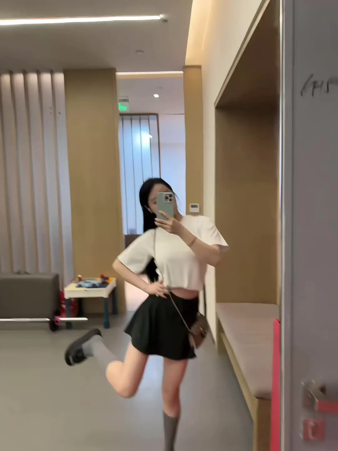 对自己最近的臀练的很满意
