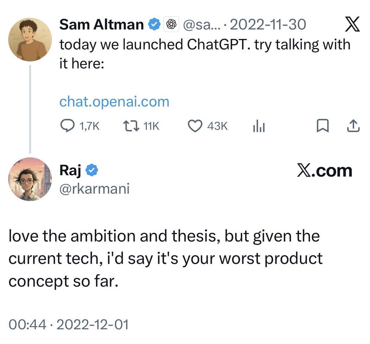 即使你不是 Sam Altman，你的一生中也会碰到无数个 Raj。无视他们。