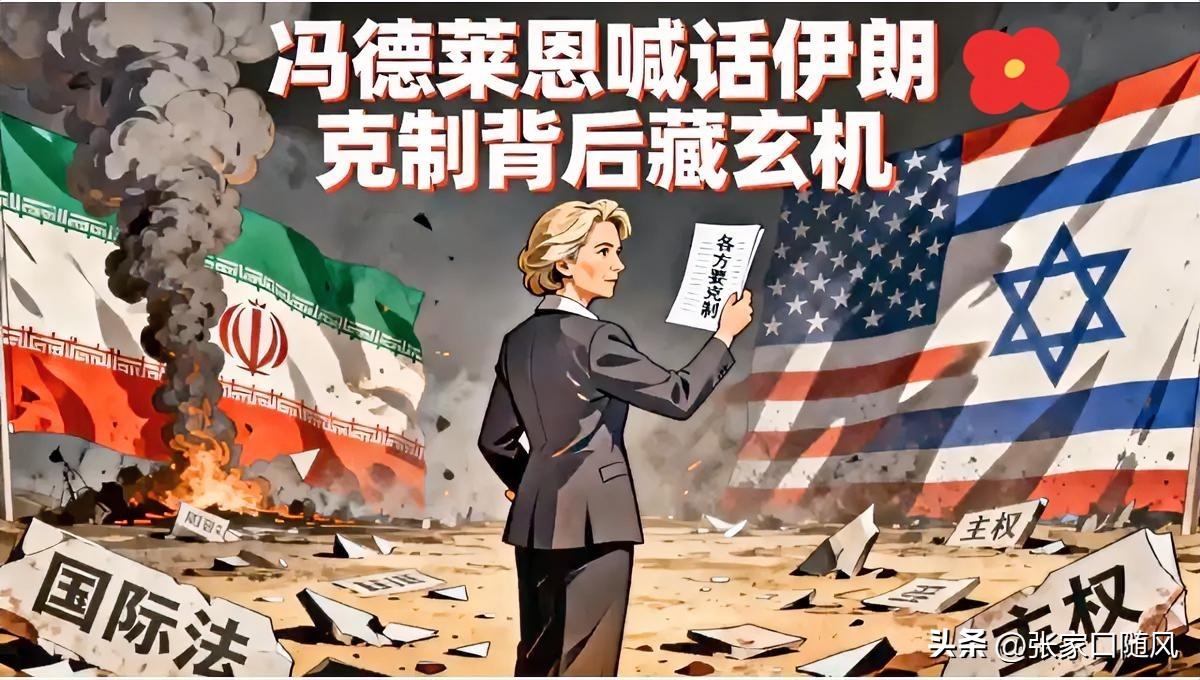 对于伊朗和美国以色列的战争，国际上发生几乎都是让双方保持克制，劝和不劝打，都希望