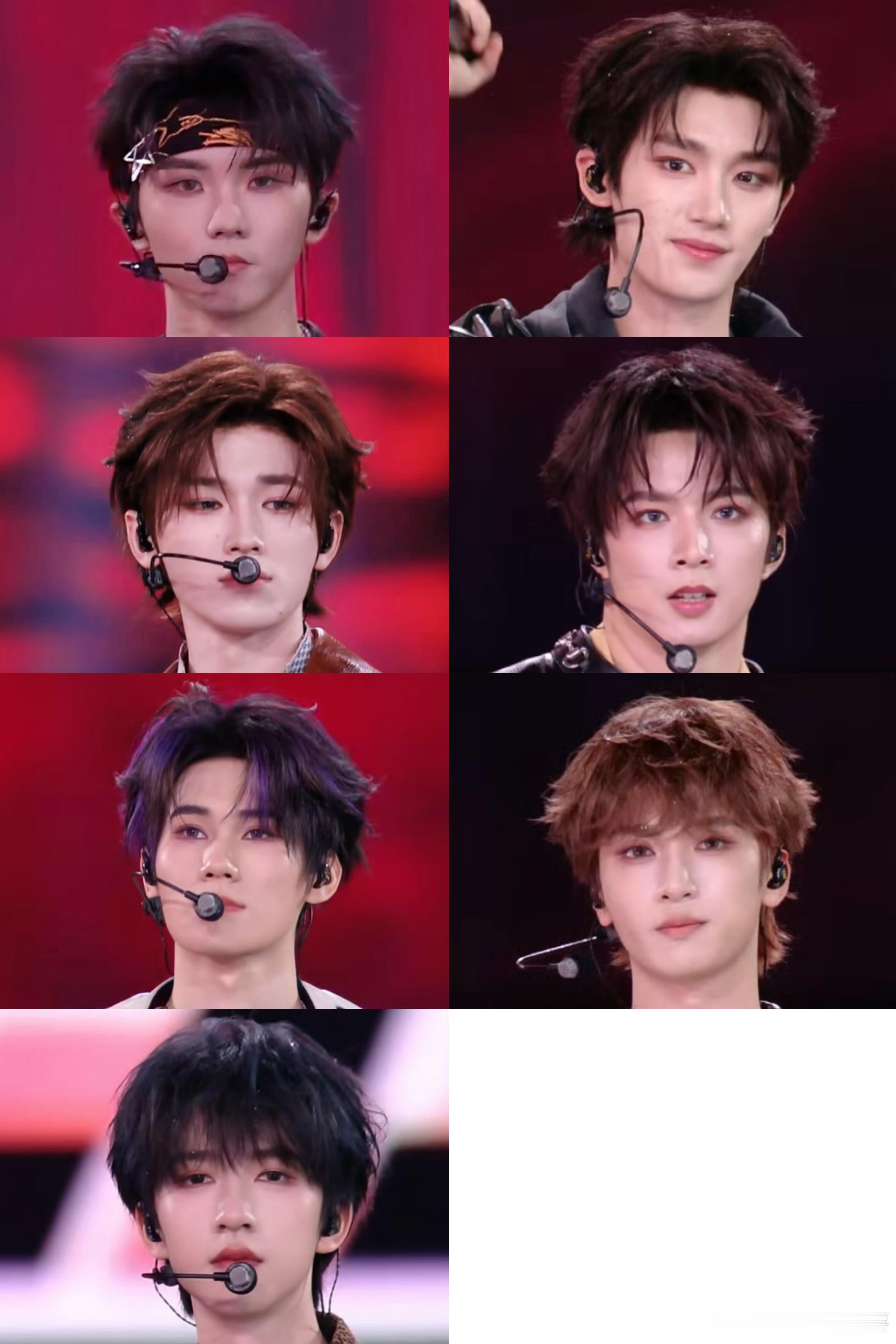 时代少年团广州演唱会54场直播怼脸截图马嘉祺、丁程鑫、宋亚轩、刘耀文、张真源、严