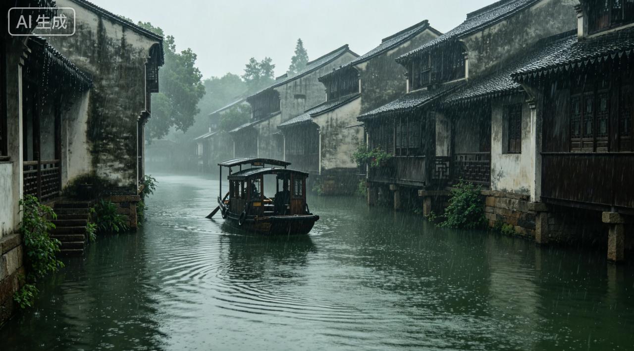 🌧️梅雨季来了。

2026年为晚梅雨，入梅时间相较往年晚了。当下，江南、长江
