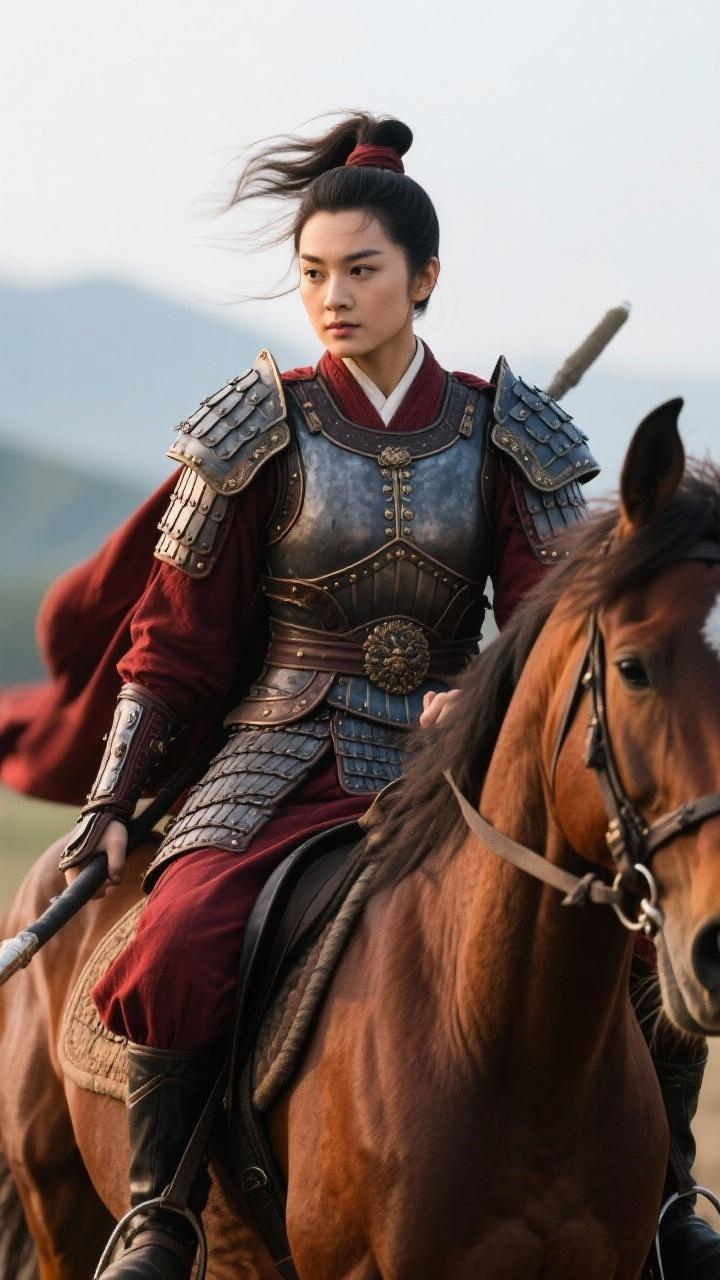 标题：花木兰不是“替父从军的孝女”，而是北魏最精锐的“黑甲突击队”队长、精通六镇