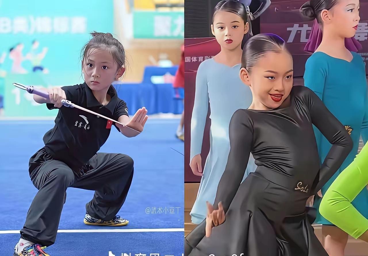 小朋友就算不学中华武术，
非想跳舞的话，
起码学点街舞，
爵士舞也不错，
真不明