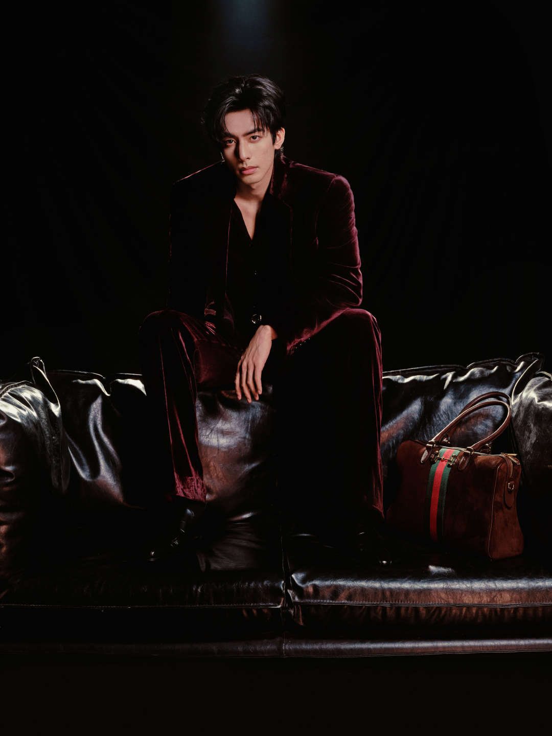 GUCCI 家族📸😎倪妮、宋威龙、张凌赫、章昊、刘耀文.微博之夜红毯微博之夜