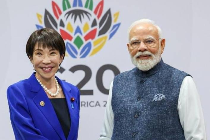 与印度总理会面后，高市早苗“高调”喊话中国，武力介入台海不变。11月23日，G2